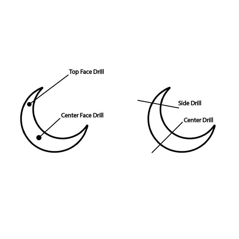 2 Pieces Natural Iolite Faceted Crescent Moon Shape Loose Gemstone Beads , Natural Iolite Carving Gemstone , size 6mmx16mm BBI029