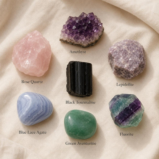 Best Crystals for Anxiety (2026 Guide): 7 Calming Stones to Support Your Daily Mindfulness Practice - BeadsBoatInc