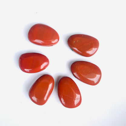Natural Red jasper Smooth tumble shape Gemstone Size 20x30x11mm Side drill tumble for wedding jewelry Earring Making gemstone gift for her