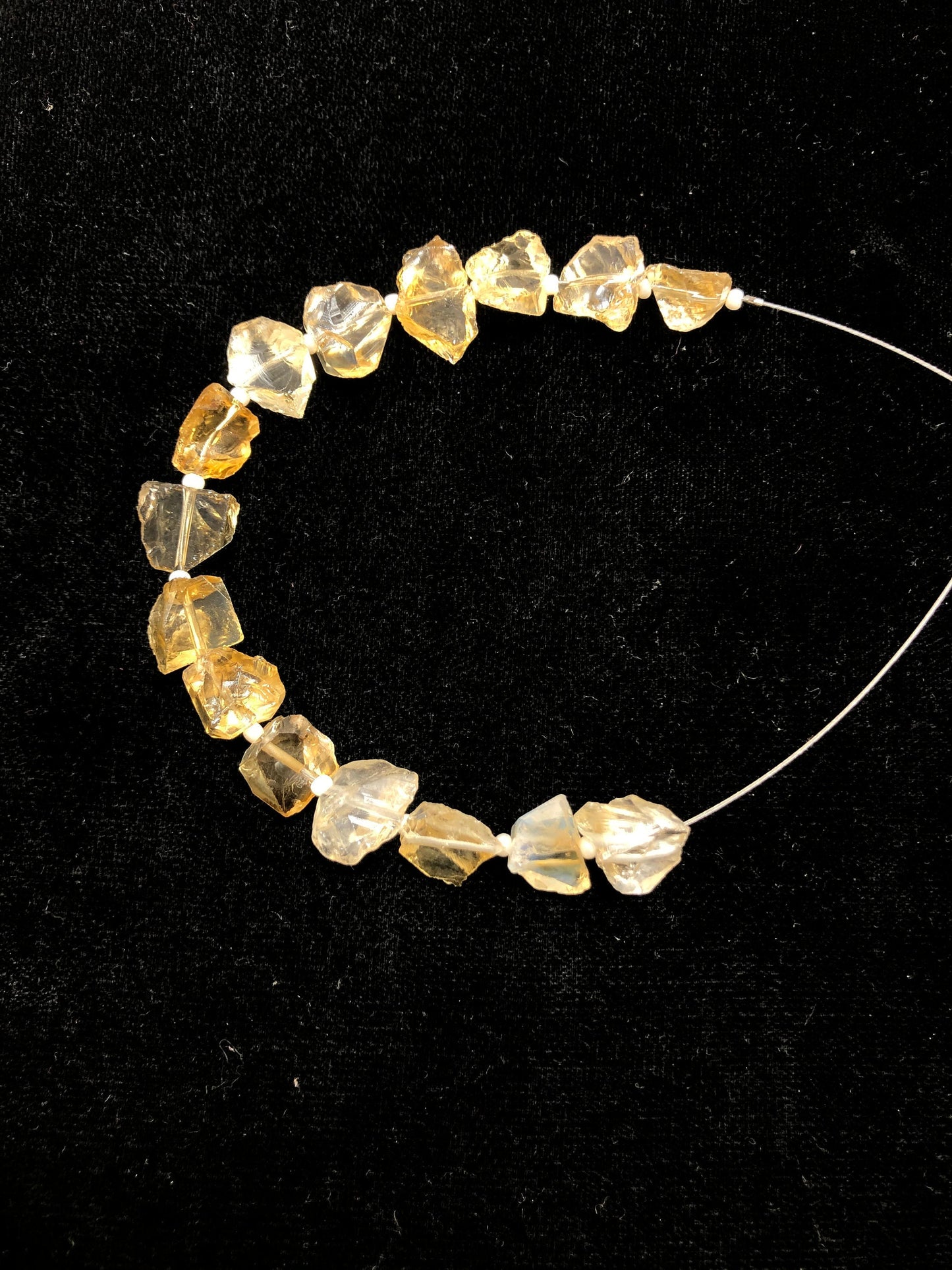 15 Pcs Natural Citrine Rough Center Drill Citrine Cluster Raw Healing crystal stones,Rough citrine For Jewelry Making Wholesale SKU -BBI1089