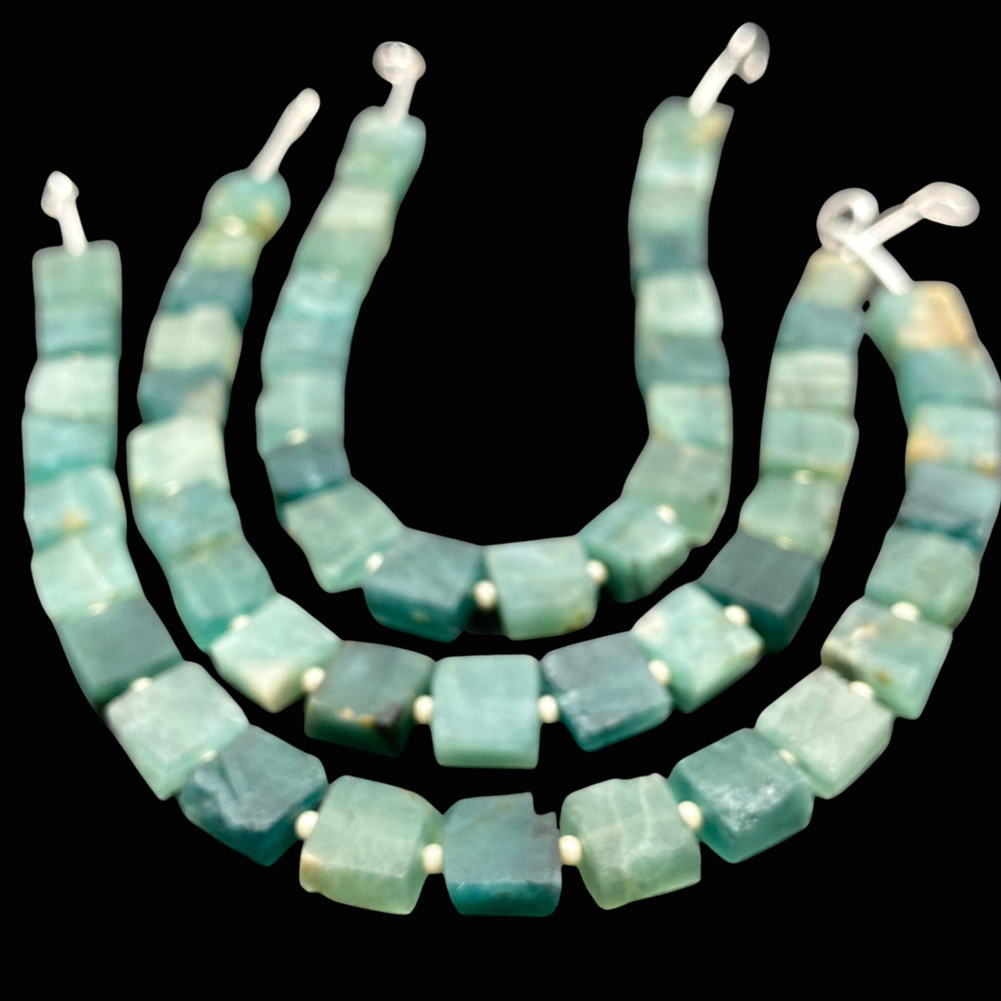 Natural Grandidierite Gemstone Beads, Green Briolette Jewelry Making