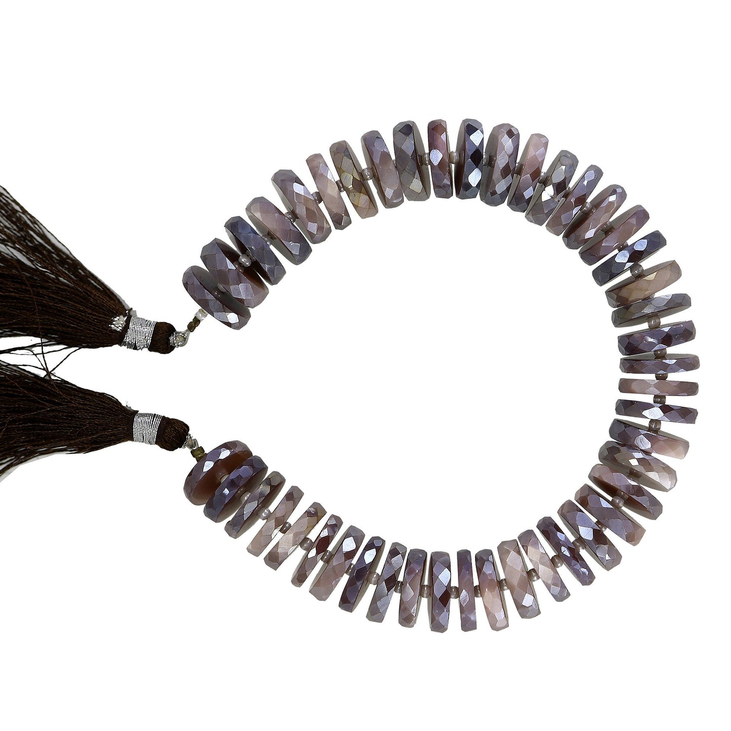 Chocolate Moon Stone Faceted Tire Shape beads, Moon Stone Coating tire , moonstone jewelry, faceted gemstone , 13mm Wheel shape Beads