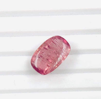 1 Pcs Natural Pink Tourmaline Smooth Rectangle Shape Gemstone, CALIBRATED Loose Stone Cab, Rectangle Jewelry  Cabochons Semi Precious Cabs