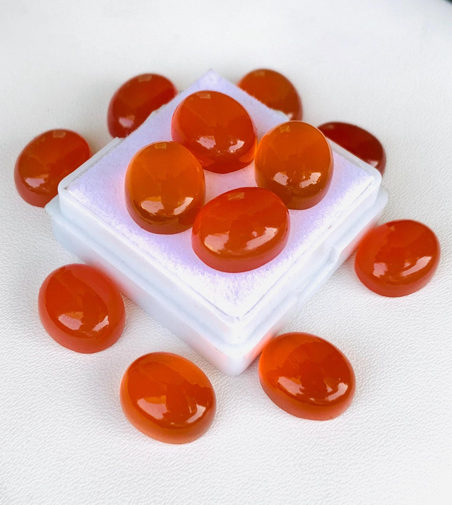 Natural Carnelian Smooth Oval Shape Gemstone Cabochon, CALIBRATED Loose Stone Cab, Oval Jewelry Making Cabochon Semi Precious Cabochons