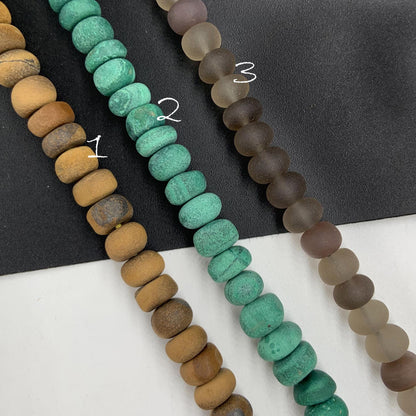 Natural Mix Gemstone Smooth Roundel Beads, Round Shape Loose Beads, Jewelry beads for making Necklace Size 6.5mm to 7.5mm 8 Inch Strand