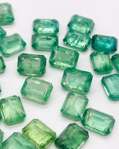 Natural Green kyanite Faceted Cut Gemstone Square Shape Green Kyanite Cut for jewelry making Semi Precious Green Kyanite Cut Stone