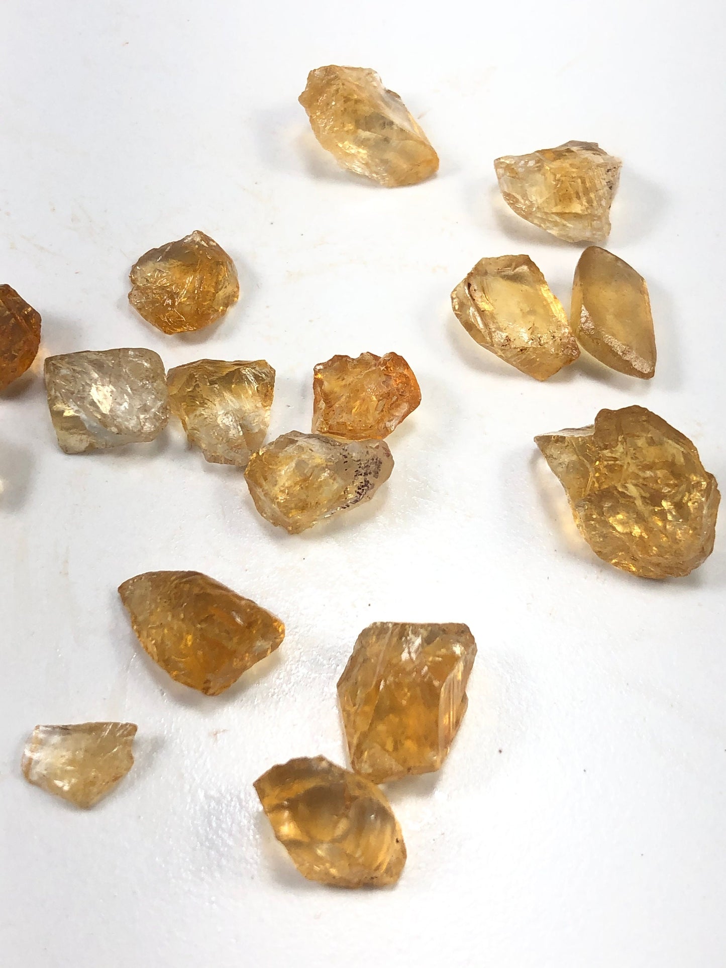 10 Pieces Natural Citrine Loose Rough Citrine Cluster Raw Healing crystal stones,Rough citrine For Jewelry Making Wholesale SKU - BBI1089