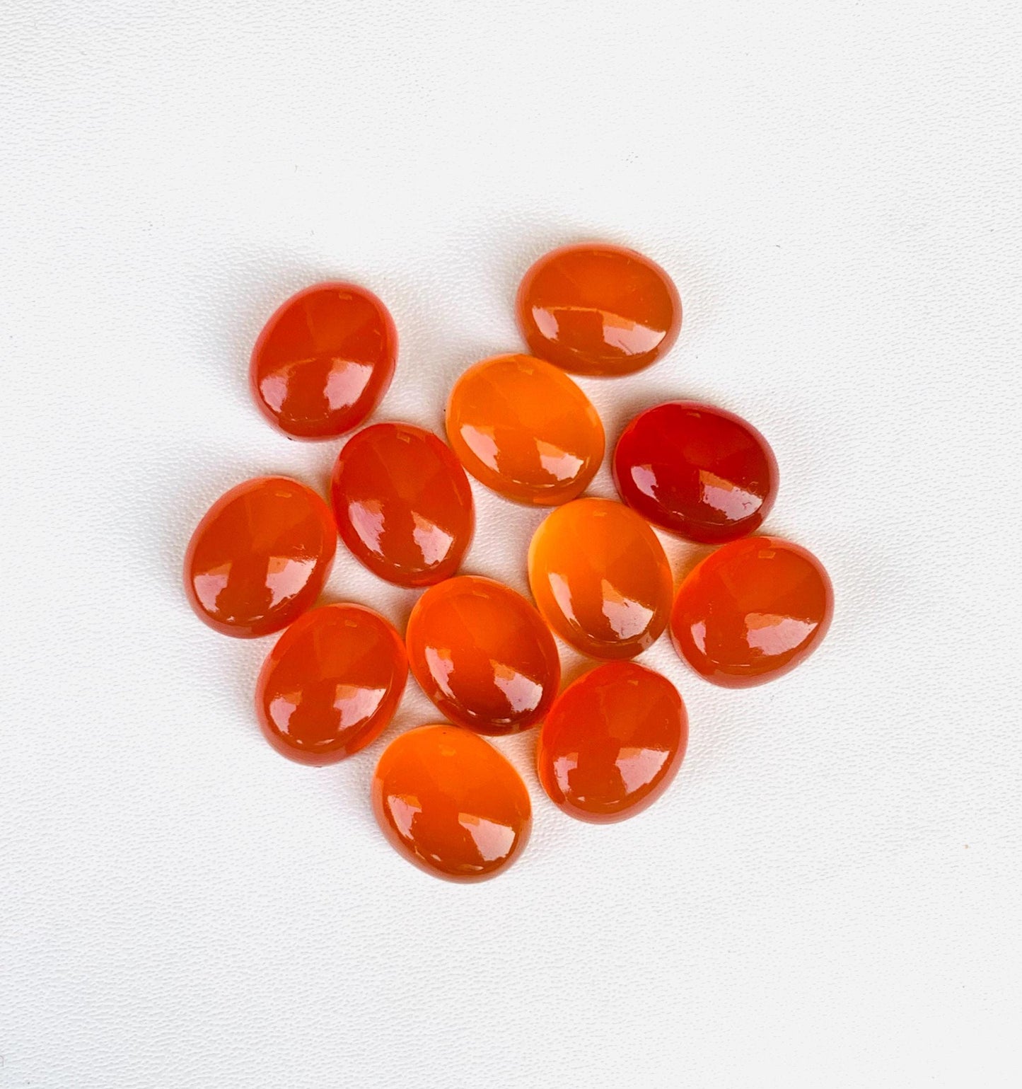 Natural Carnelian Smooth Oval Shape Gemstone Cabochon, CALIBRATED Loose Stone Cab, Oval Jewelry Making Cabochon Semi Precious Cabochons