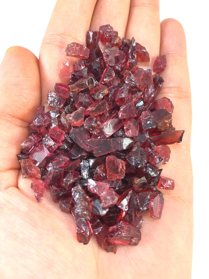 10 Pieces Natural Garnet Loose Rough Cluster Raw Healing crystal stones,Rough Garnet raw For Jewelry Making SKU- BBI419 Valentines