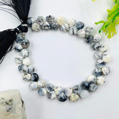 AAA Mix Gemstone Faceted Heart Shape Beads Size 7mm Natural  gemstone briolette Side Drill Beads Gift For her, Jewelry Making BBI955
