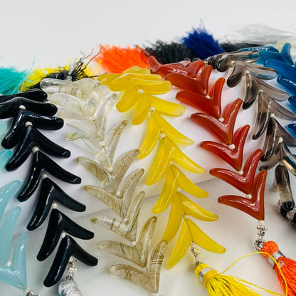 Natural Mix Gemstone Fancy V Shape Gemstone briolette Beads, Mix Gemstone Smooth fancy Straight Drill Bead Hand Carved gemstone Size 14x18mm
