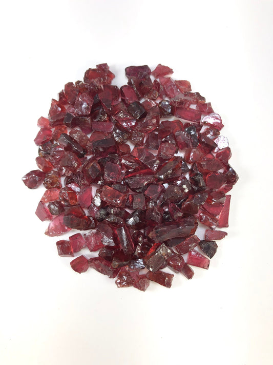10 Pieces Natural Garnet Loose Rough Cluster Raw Healing crystal stones,Rough Garnet raw For Jewelry Making SKU- BBI419 Valentines