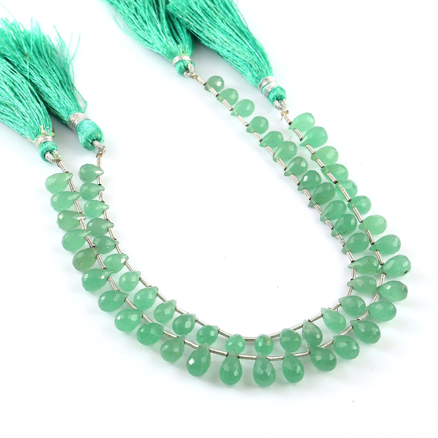 Natural Serpentine Faceted Tear drop Shape Gemstone Briolette Beads , Serpentine Faceted Side Drill Beads,Gemstone Tear Drop Beads ,BBI787