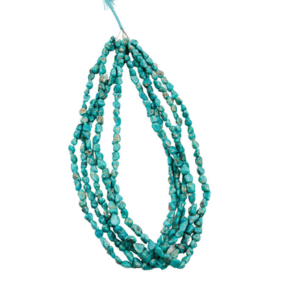 Arizona Turquoise Tumble Nugget Beads | Handmade Gemstone Beads