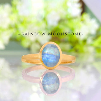 925 Sterling Silver Multi Gemstone Ring - Larimar, Turquoise, Aquamarine, Labradorite - BeadsBoatInc