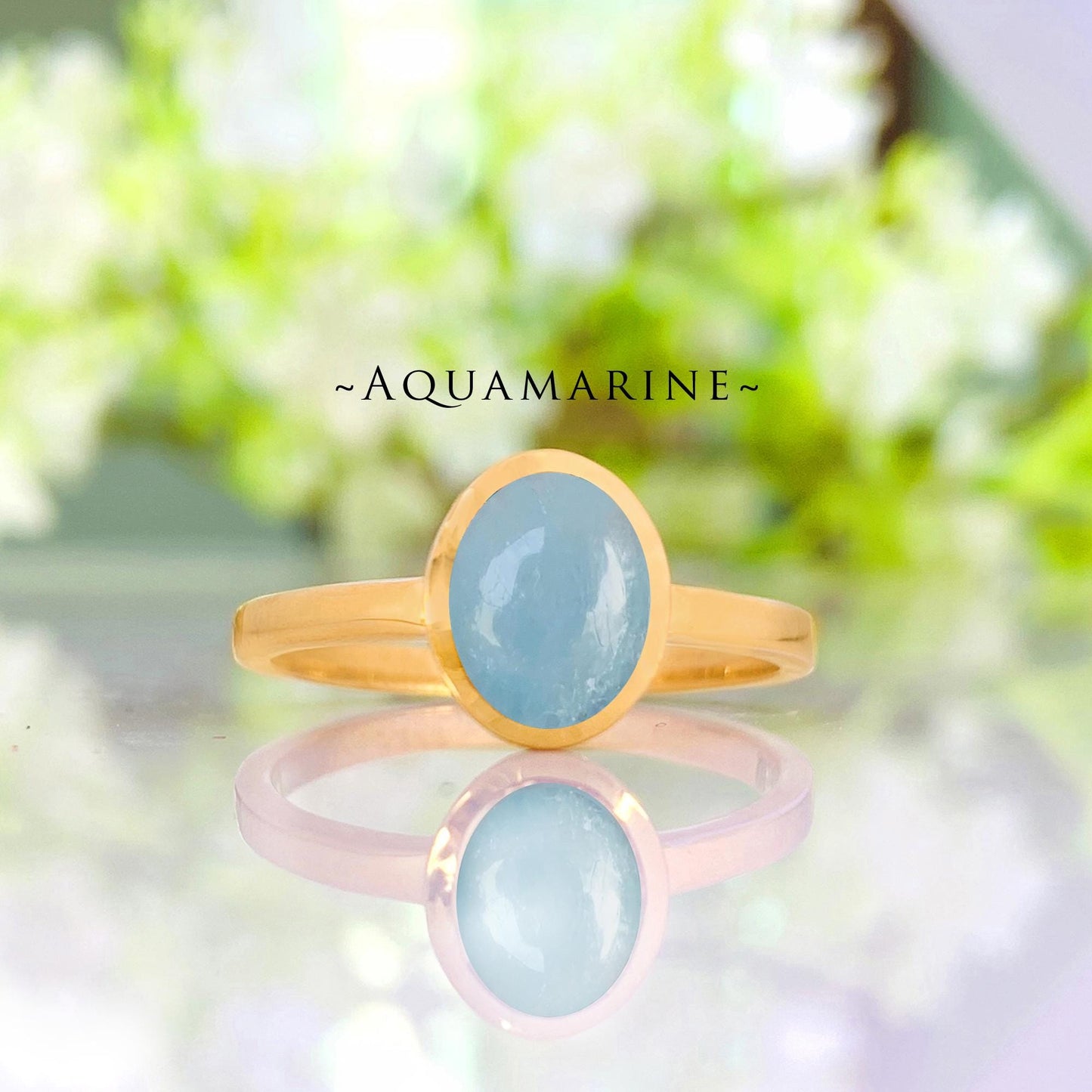 925 Sterling Silver Multi Gemstone Ring - Larimar, Turquoise, Aquamarine, Labradorite