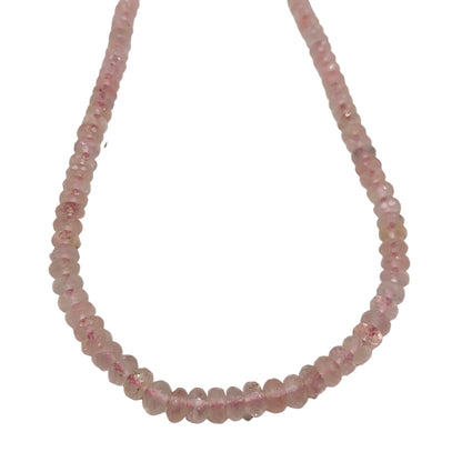 Natural Rose Quartz Faceted Rondelle Beads, Faceted Rondelle Beads Briolette, AAA Quality Rose Quartz , Jewelry Supply Beads ! SKU - BBI663