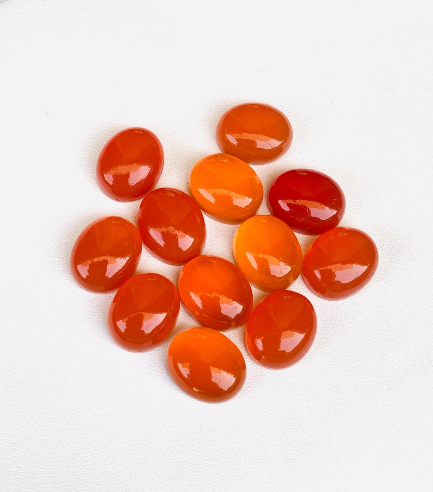 Natural Carnelian Smooth Oval Shape Gemstone Cabochon, CALIBRATED Loose Stone Cab, Oval Jewelry Making Cabochon Semi Precious Cabochons