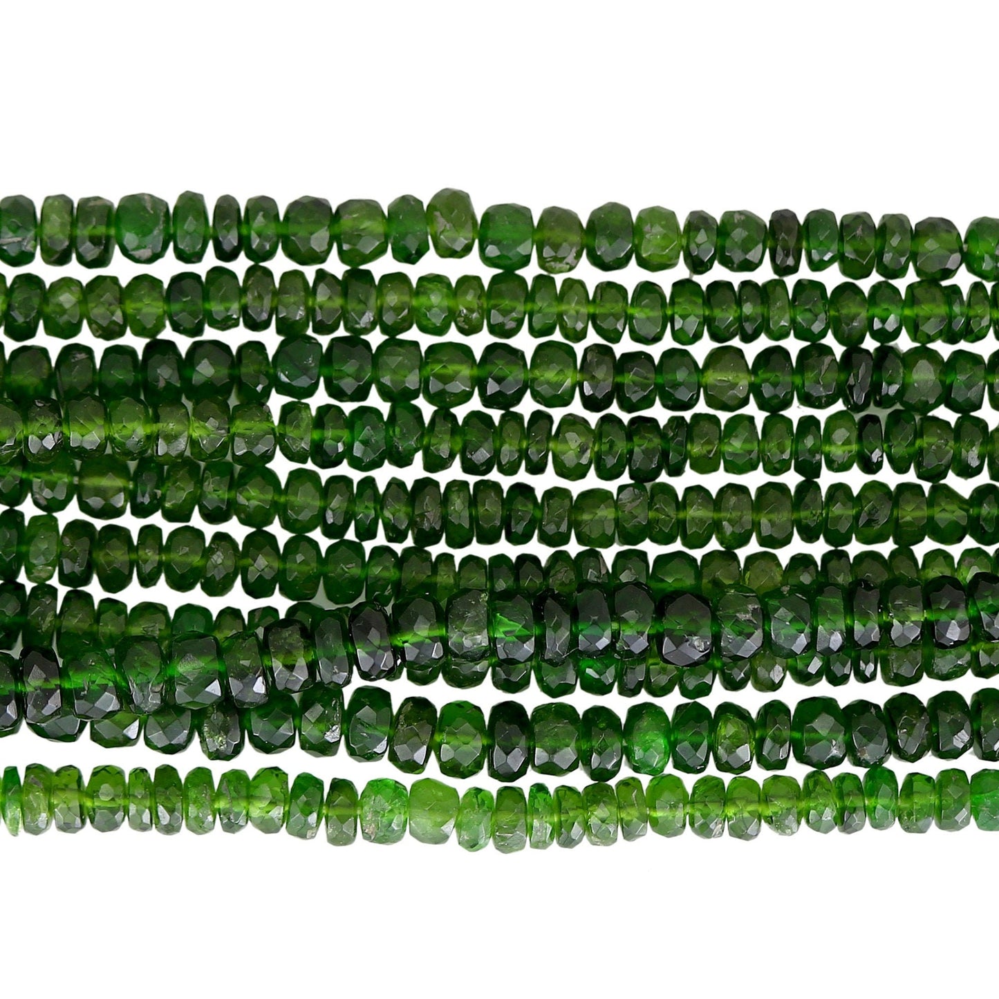 Natural Chrome oxide Faceted Roundel ,Chrome oxide Beads Chrome oxide faceted beads 4mm Chrome oxide roundel , Chrome oxide jewelry making