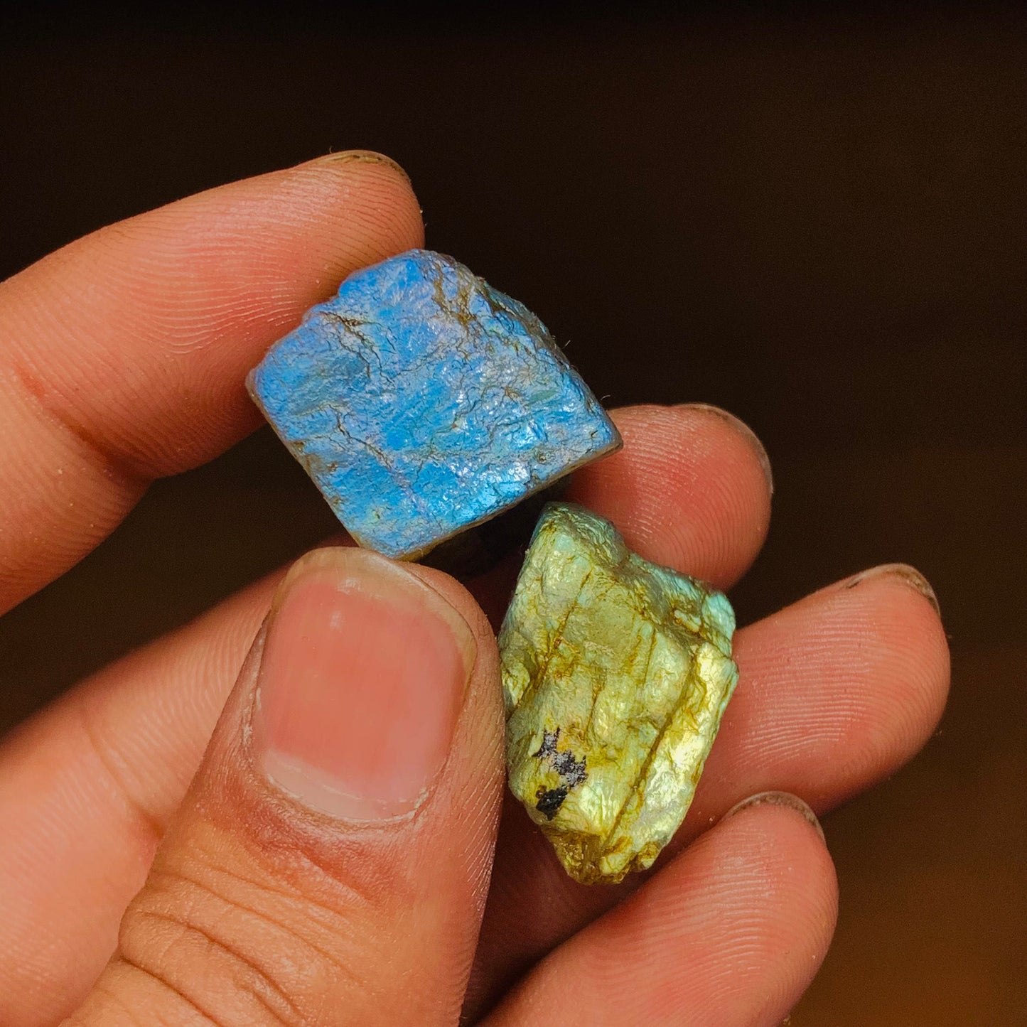 Natural Labradorite Multi Flashy Raw labradorite rough gemstone unshaped multi labradorite rough Size : 1" to 2" INCHES BBI1049