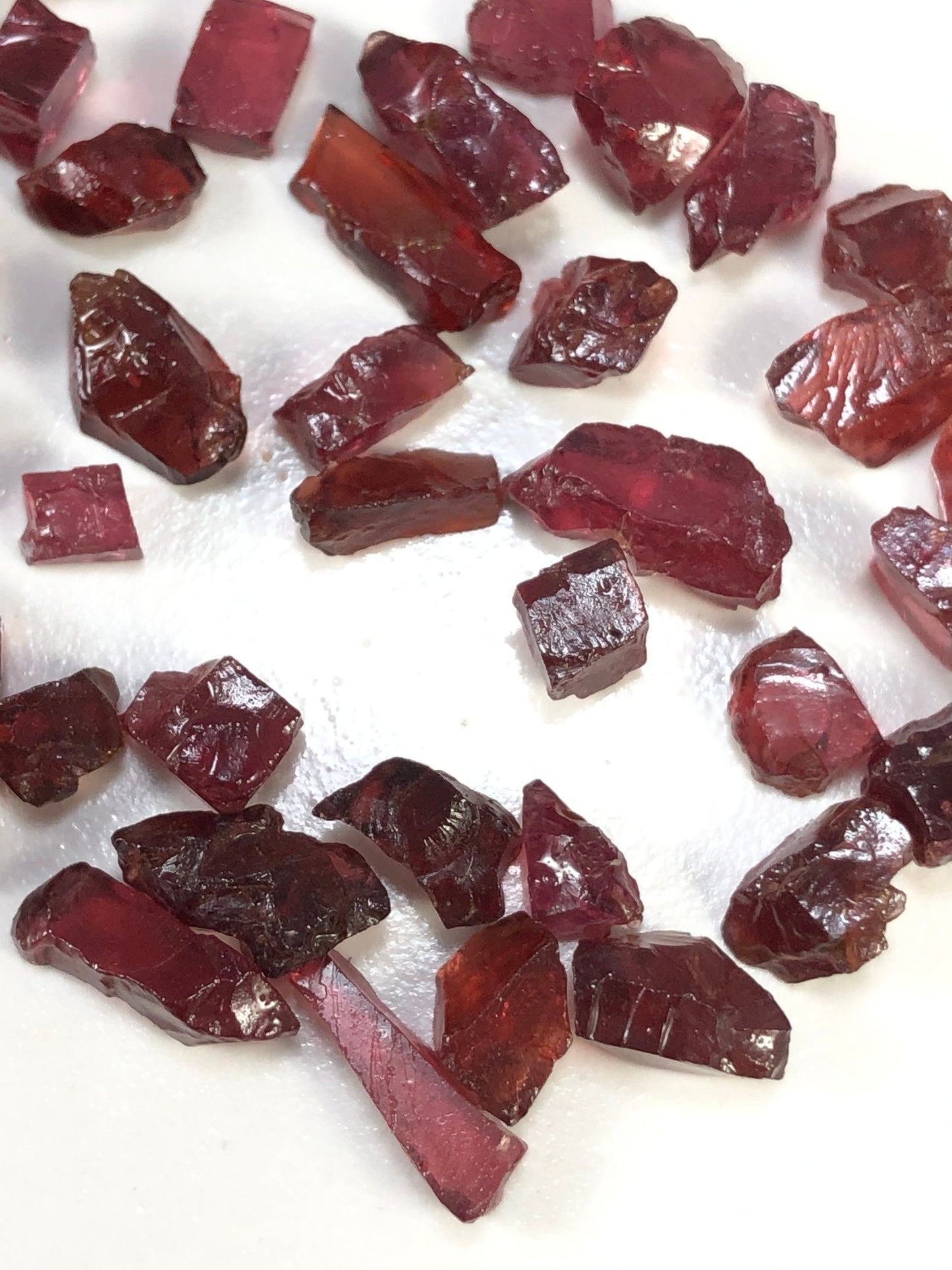 10 Pieces Natural Garnet Loose Rough Cluster Raw Healing crystal stones,Rough Garnet raw For Jewelry Making SKU- BBI419 Valentines