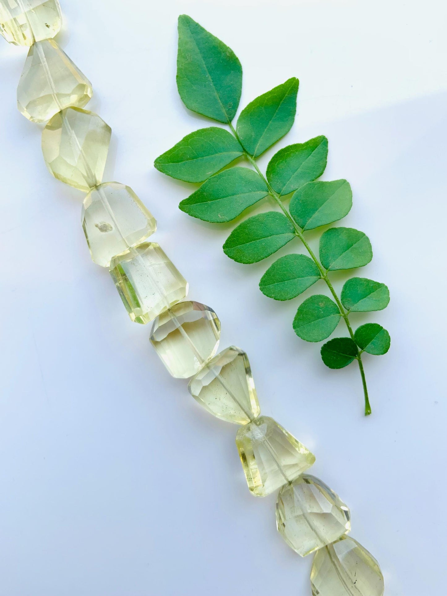 Natural Lemon Quartz Faceted tumble Gemstone beads Size 14x15mm to 16x15mm Lemon Quartz Nugget Shape Beads Center Drill Tumble Beads.