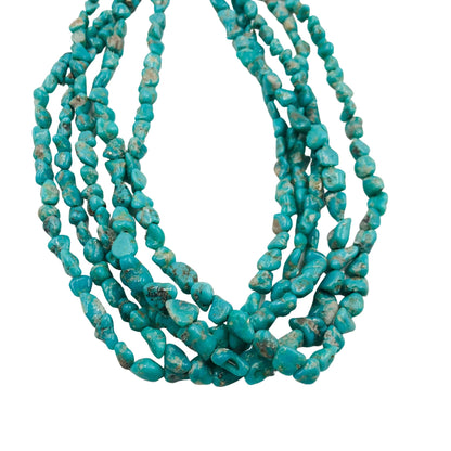 Arizona Turquoise Tumble Nugget Beads | Handmade Gemstone Beads