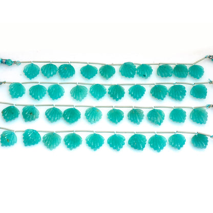 10 pieces Natural Amazonite Slot carved fancy shape gems stone Briolette Beads for jewelry making size 15x15mm carving gemstone for pendent