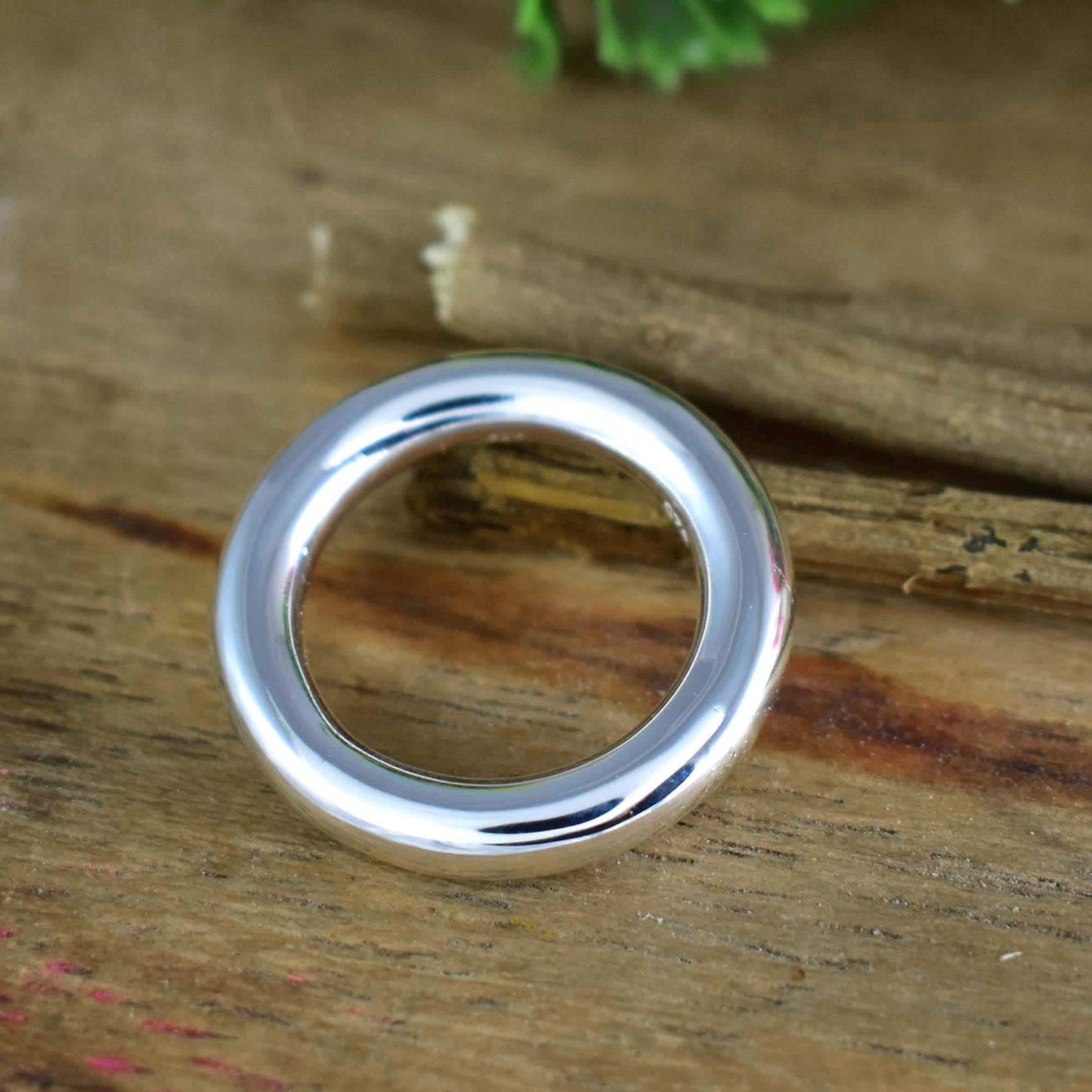 925 Silver Band Stackable Ring 2-8mm - Plain Round for Men Women