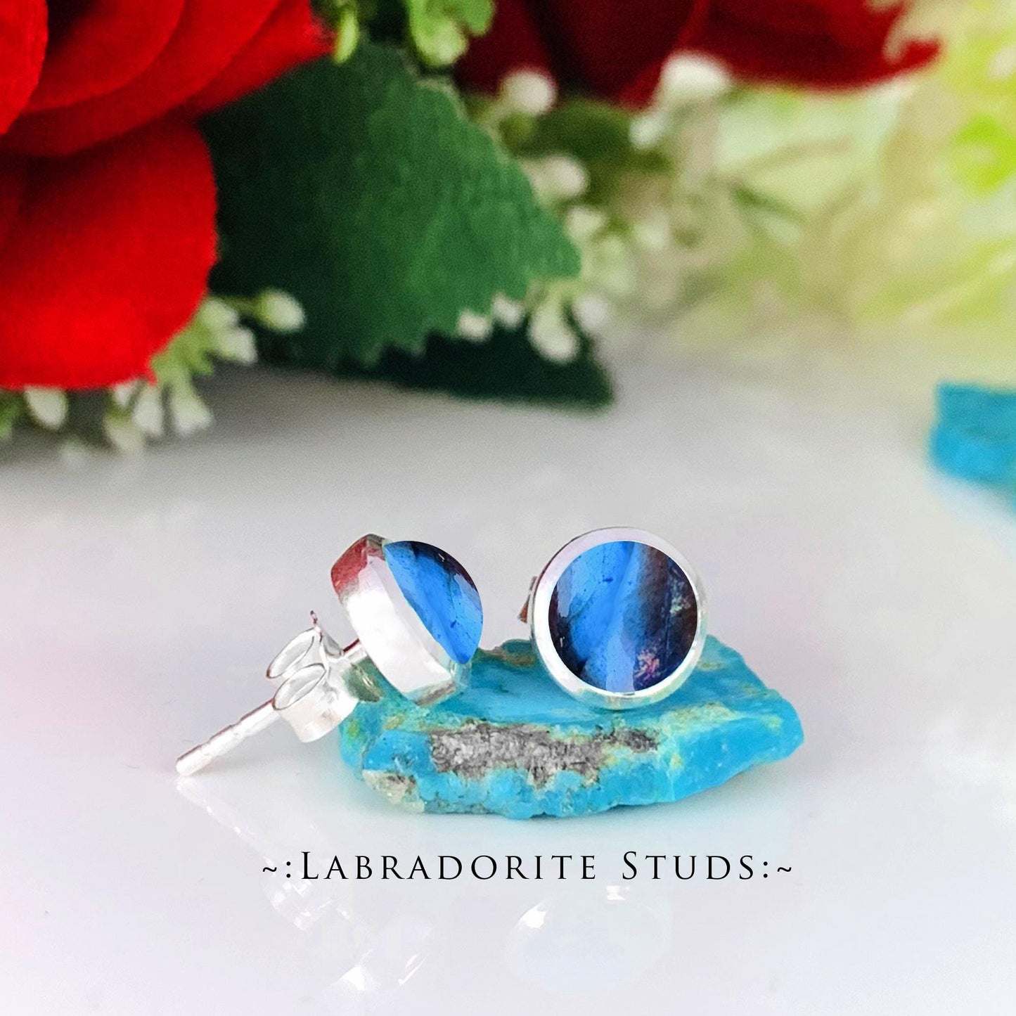 Dainty Silver Studs Earrings ~ Choose your earring ~ Gold and Silver Finish Available ~ Gift for her ~ Christmas Gift ~ E-0033