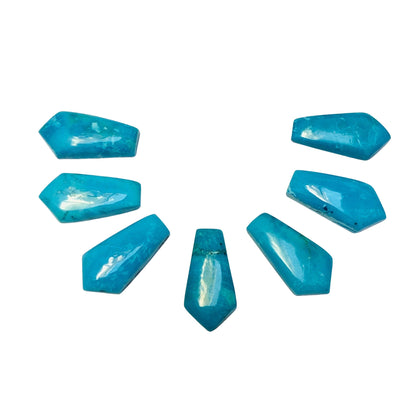 1 Pair Howlite Turquoise Smooth Kite Shape Gemstone, Size 9X18mm, Matching Pair Briolette, Earring Making Gemstone , SKU - BBI979