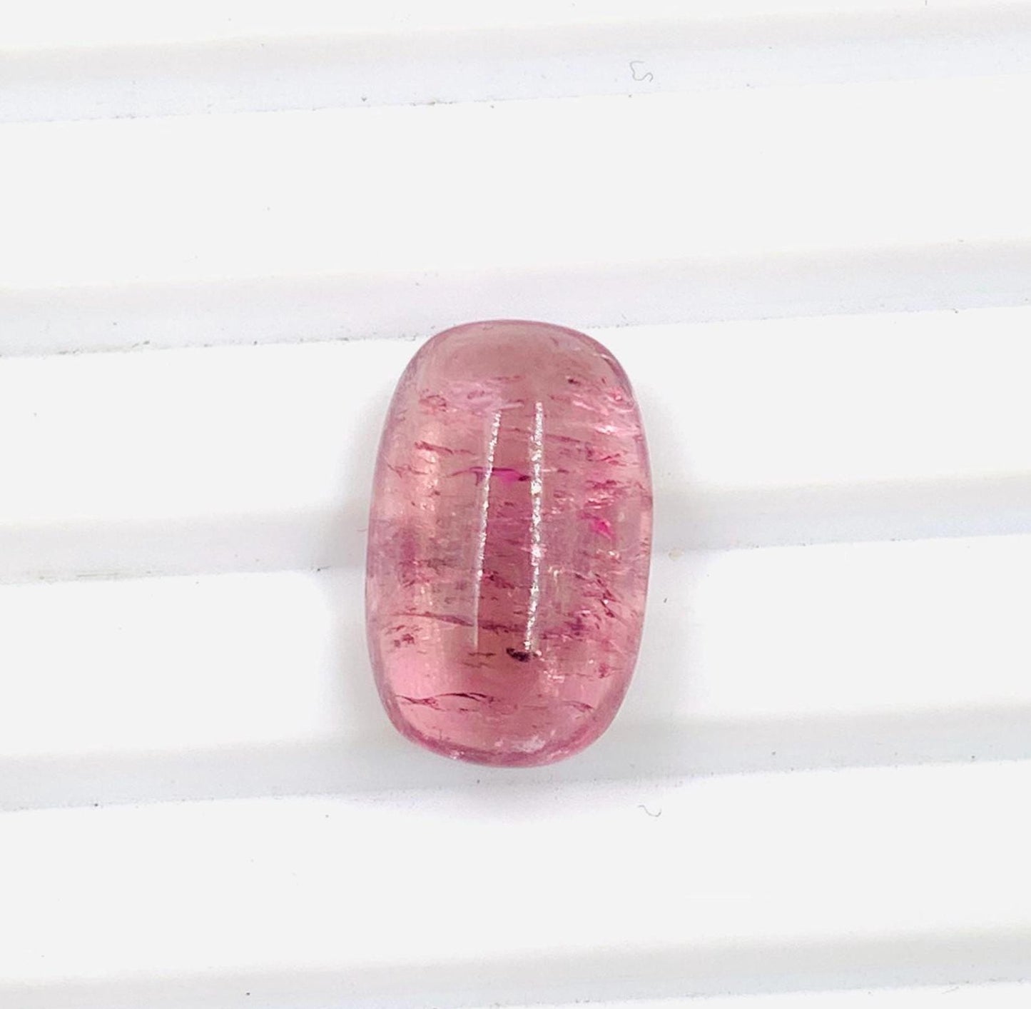 1 Pcs Natural Pink Tourmaline Smooth Rectangle Shape Gemstone, CALIBRATED Loose Stone Cab, Rectangle Jewelry  Cabochons Semi Precious Cabs