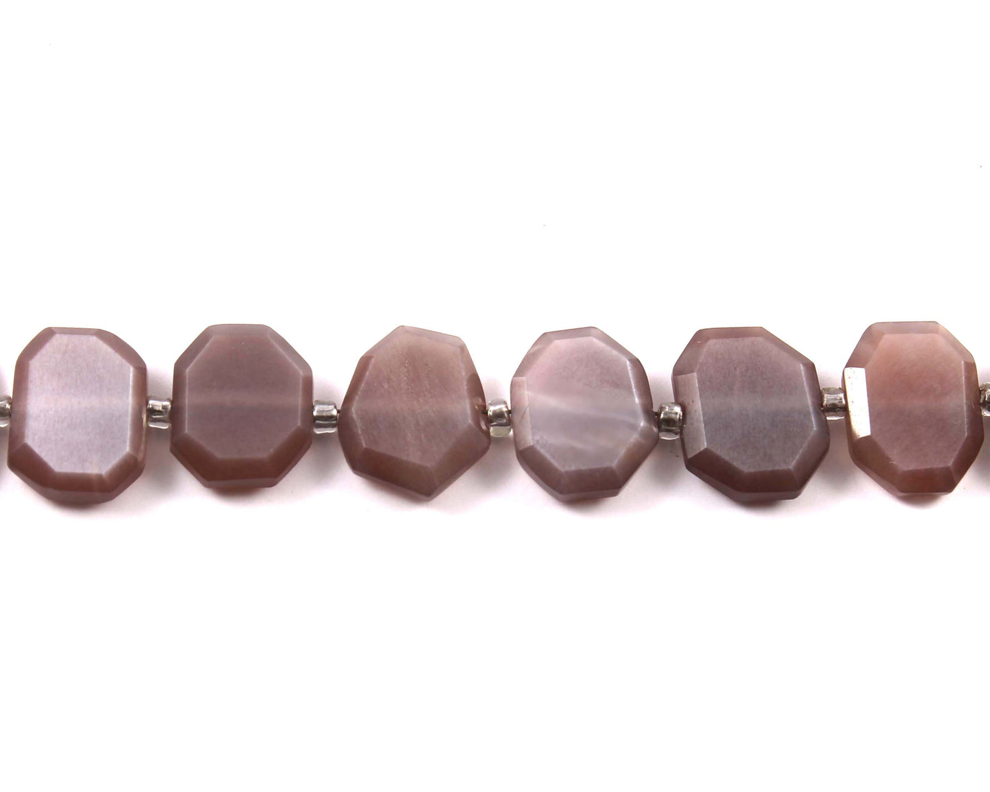 Chocolate Moonstone Fancy Shape Natural Gemstone Briolette Beads,Center Drill Beads,Fancy Shape Gemstone jewelry Bead,Flat chip bead BBI2487