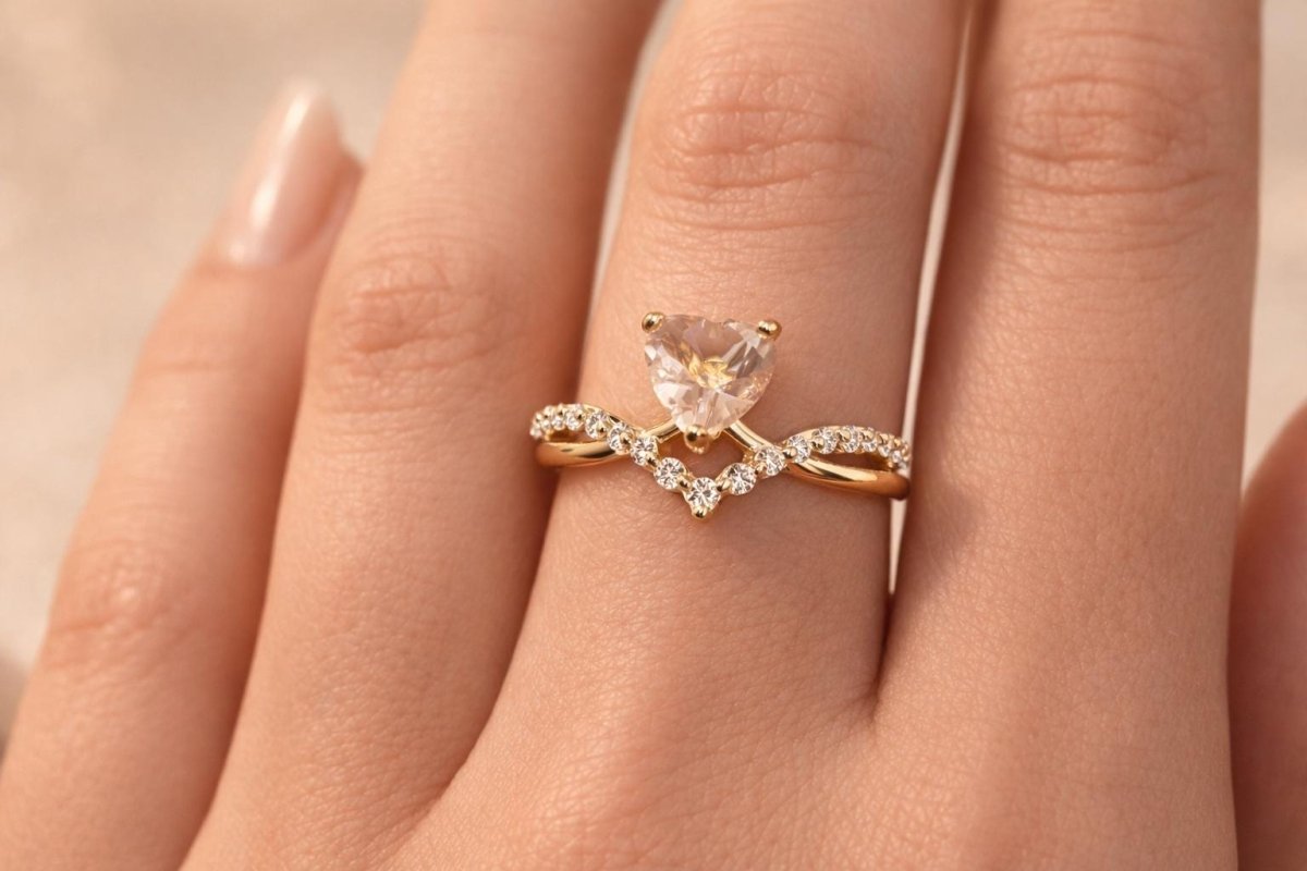 Moissanite Baguette Eternity Band | Yellow Gold | Channel Set - BeadsBoatInc