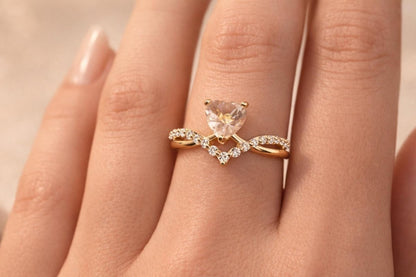 Moissanite Baguette Eternity Band | Yellow Gold | Channel Set - BeadsBoatInc