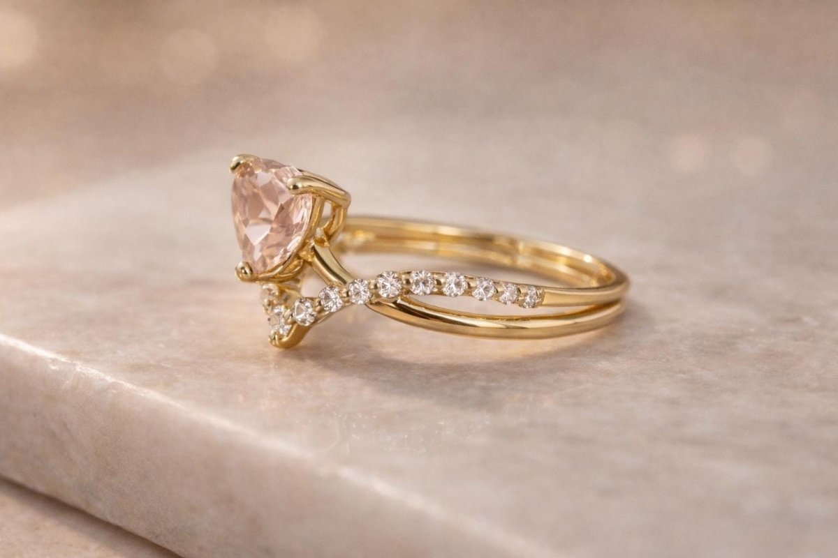Moissanite Baguette Eternity Band | Yellow Gold | Channel Set - BeadsBoatInc