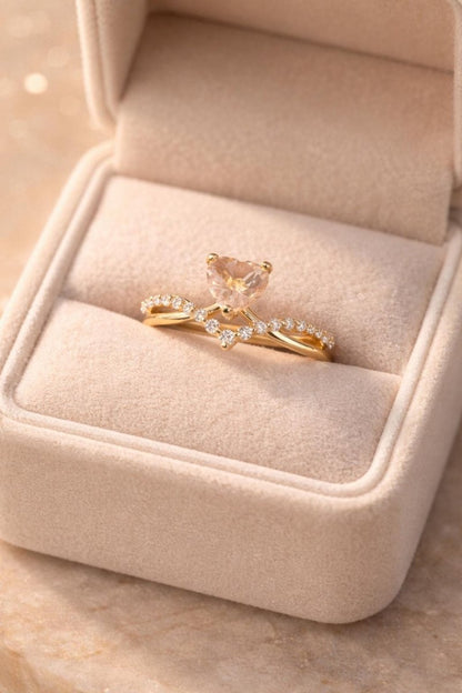 Moissanite Baguette Eternity Band | Yellow Gold | Channel Set - BeadsBoatInc