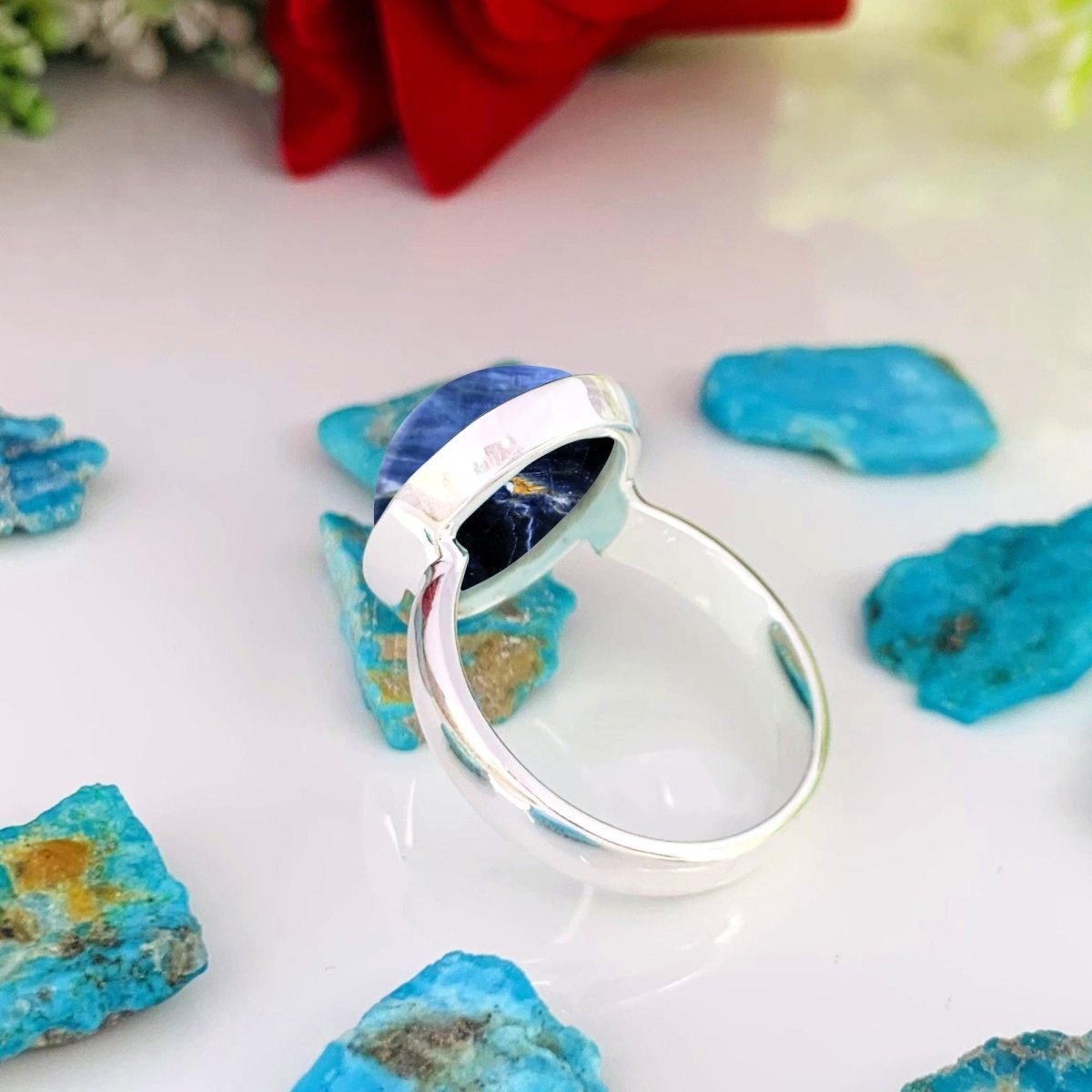 Pietersite Solitaire Ring | 925 Sterling Silver Birthstone Ring - BeadsBoatInc